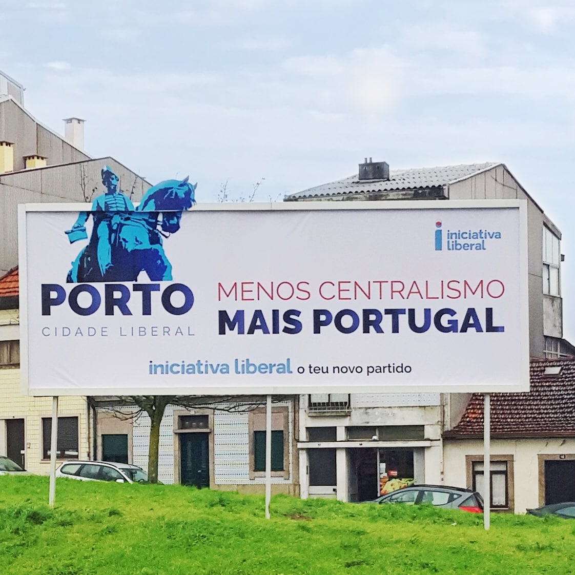 Novo cartaz no Porto | Iniciativa Liberal